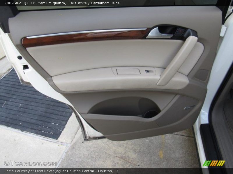 Calla White / Cardamom Beige 2009 Audi Q7 3.6 Premium quattro