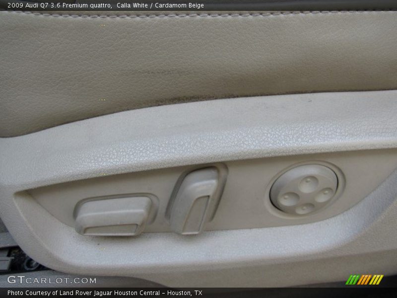 Calla White / Cardamom Beige 2009 Audi Q7 3.6 Premium quattro