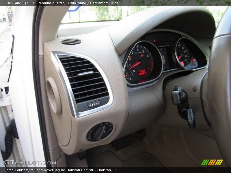 Calla White / Cardamom Beige 2009 Audi Q7 3.6 Premium quattro