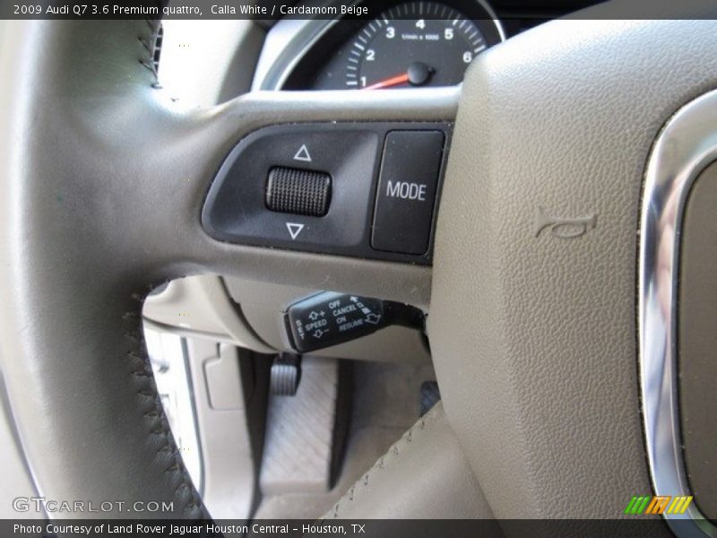 Calla White / Cardamom Beige 2009 Audi Q7 3.6 Premium quattro