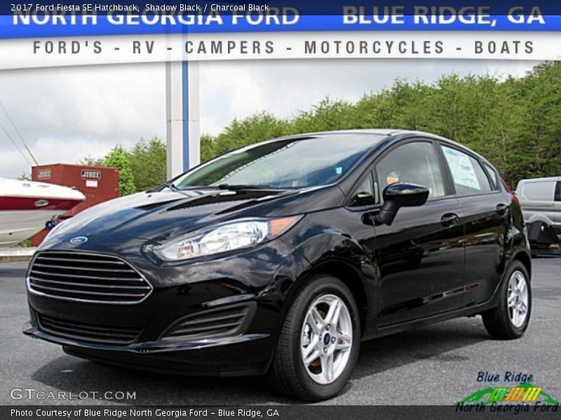 Shadow Black / Charcoal Black 2017 Ford Fiesta SE Hatchback