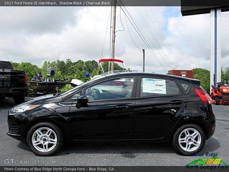 Shadow Black / Charcoal Black 2017 Ford Fiesta SE Hatchback