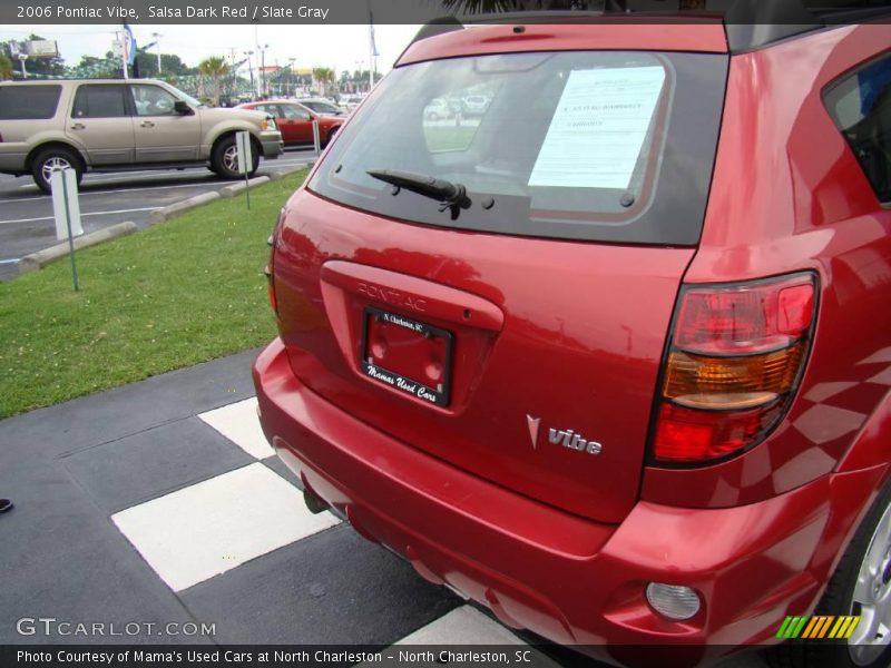 Salsa Dark Red / Slate Gray 2006 Pontiac Vibe