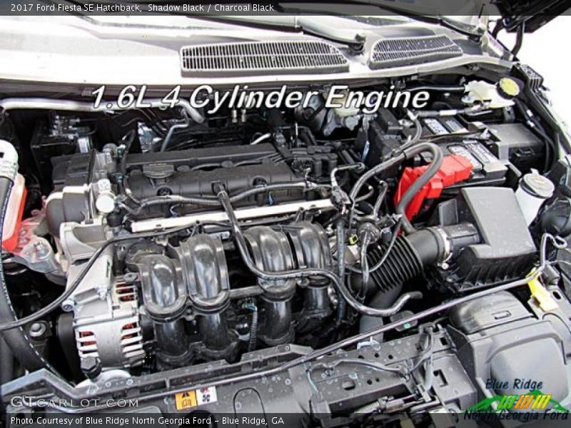 Shadow Black / Charcoal Black 2017 Ford Fiesta SE Hatchback