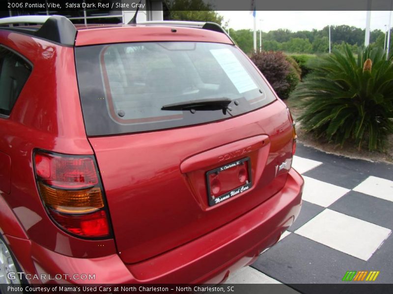 Salsa Dark Red / Slate Gray 2006 Pontiac Vibe