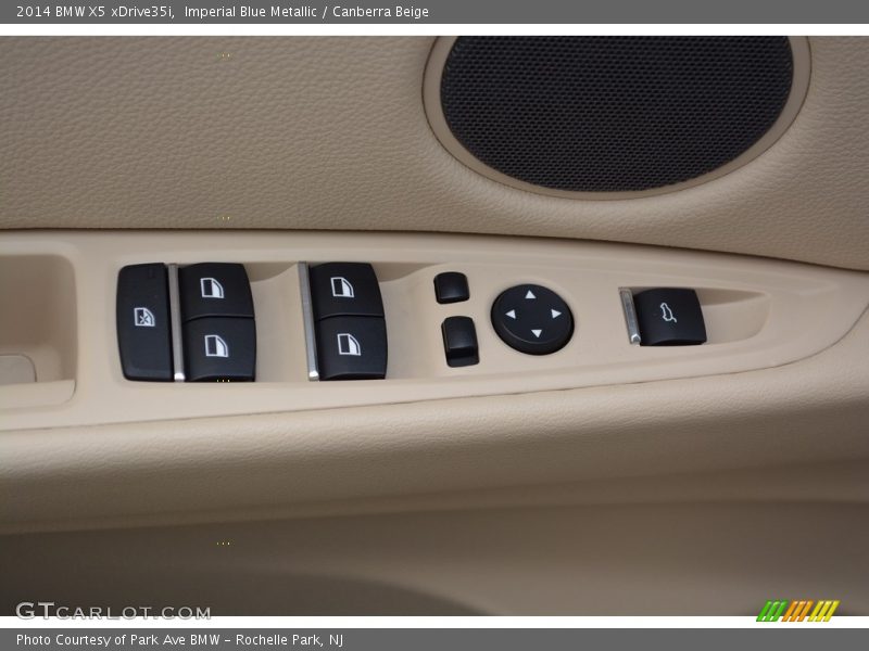 Imperial Blue Metallic / Canberra Beige 2014 BMW X5 xDrive35i