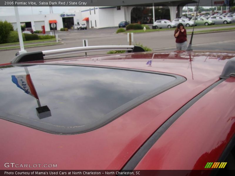 Salsa Dark Red / Slate Gray 2006 Pontiac Vibe