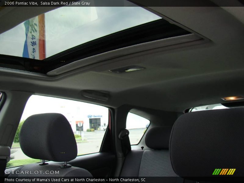 Salsa Dark Red / Slate Gray 2006 Pontiac Vibe