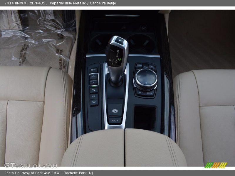 Imperial Blue Metallic / Canberra Beige 2014 BMW X5 xDrive35i