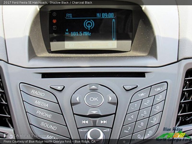 Shadow Black / Charcoal Black 2017 Ford Fiesta SE Hatchback