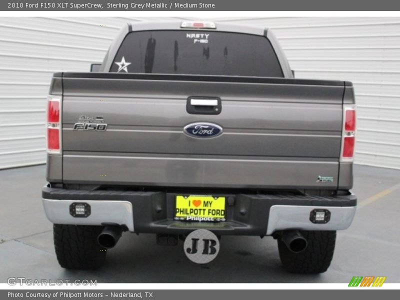 Sterling Grey Metallic / Medium Stone 2010 Ford F150 XLT SuperCrew