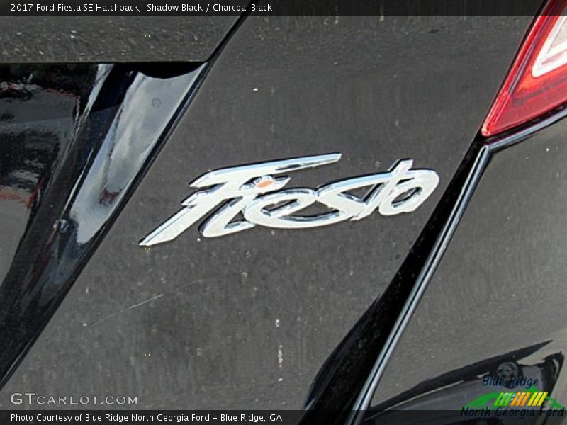 Shadow Black / Charcoal Black 2017 Ford Fiesta SE Hatchback