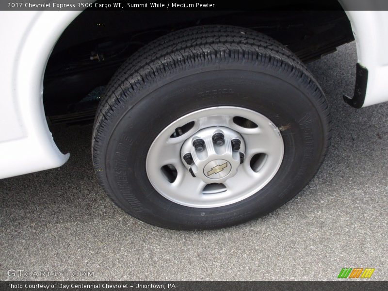 Summit White / Medium Pewter 2017 Chevrolet Express 3500 Cargo WT