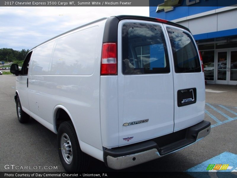 Summit White / Medium Pewter 2017 Chevrolet Express 3500 Cargo WT