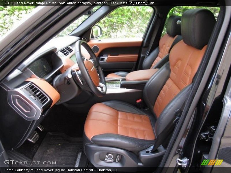 Santorini Black Metallic / Ebony/Tan 2016 Land Rover Range Rover Sport Autobiography