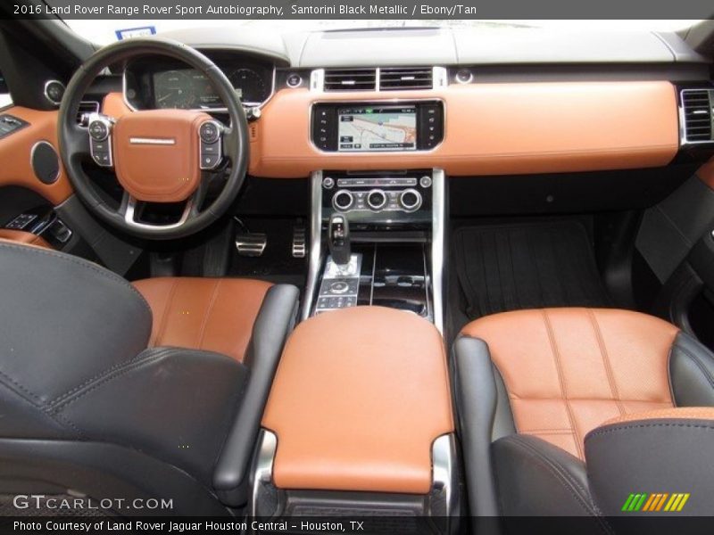Santorini Black Metallic / Ebony/Tan 2016 Land Rover Range Rover Sport Autobiography