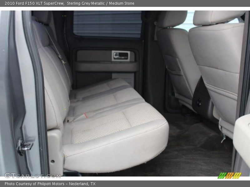 Sterling Grey Metallic / Medium Stone 2010 Ford F150 XLT SuperCrew