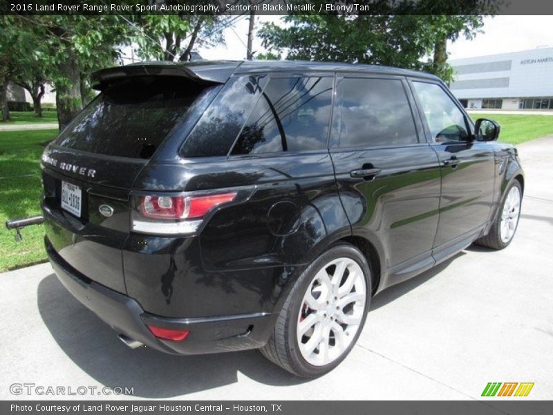 Santorini Black Metallic / Ebony/Tan 2016 Land Rover Range Rover Sport Autobiography