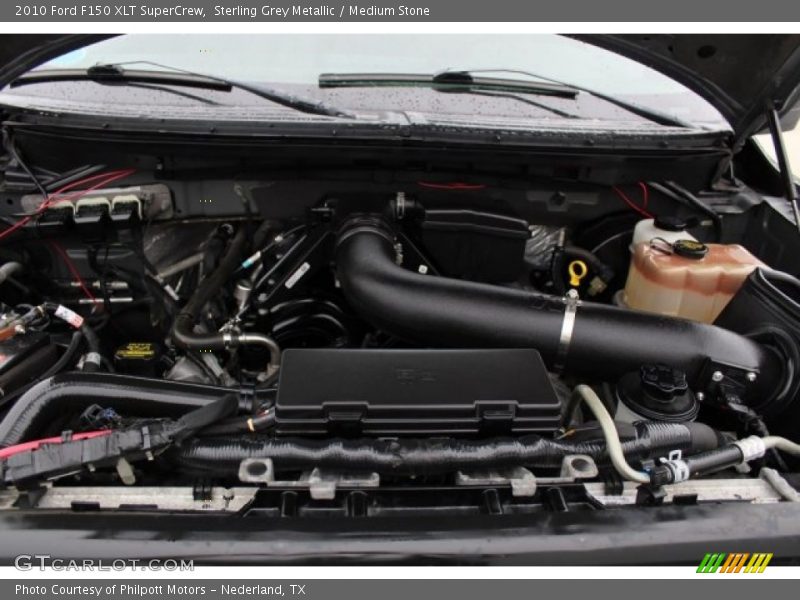 Sterling Grey Metallic / Medium Stone 2010 Ford F150 XLT SuperCrew