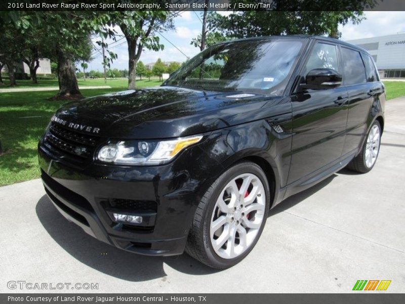 Santorini Black Metallic / Ebony/Tan 2016 Land Rover Range Rover Sport Autobiography
