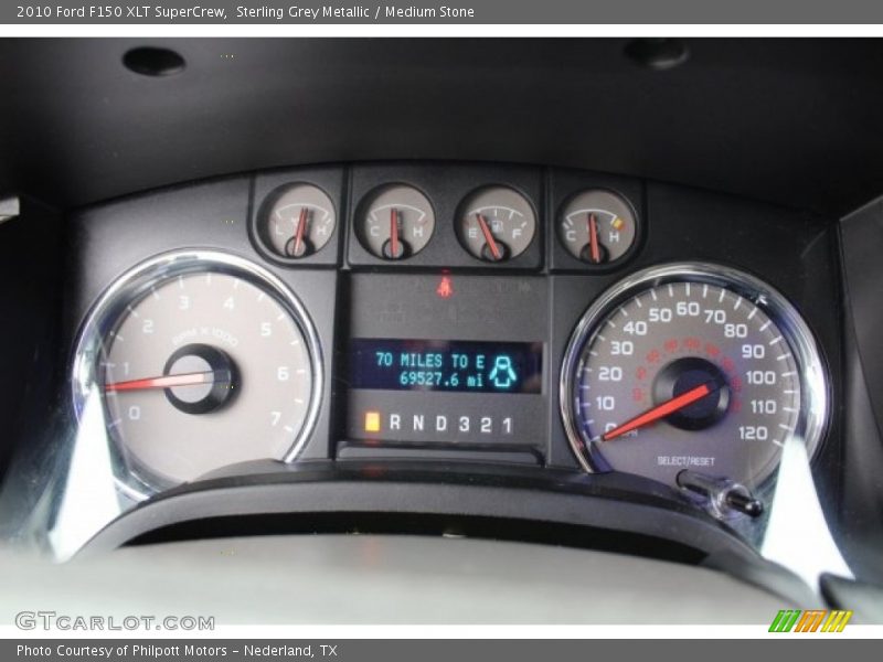 Sterling Grey Metallic / Medium Stone 2010 Ford F150 XLT SuperCrew
