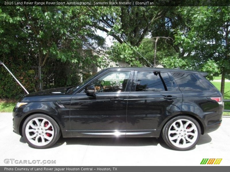 Santorini Black Metallic / Ebony/Tan 2016 Land Rover Range Rover Sport Autobiography