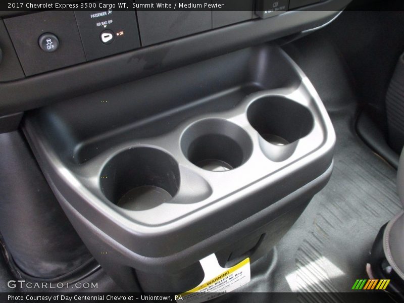Summit White / Medium Pewter 2017 Chevrolet Express 3500 Cargo WT