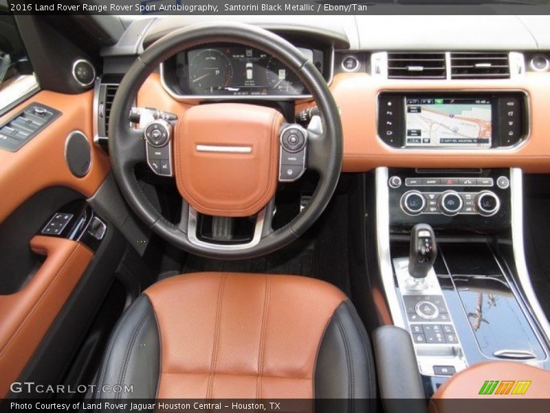 Santorini Black Metallic / Ebony/Tan 2016 Land Rover Range Rover Sport Autobiography