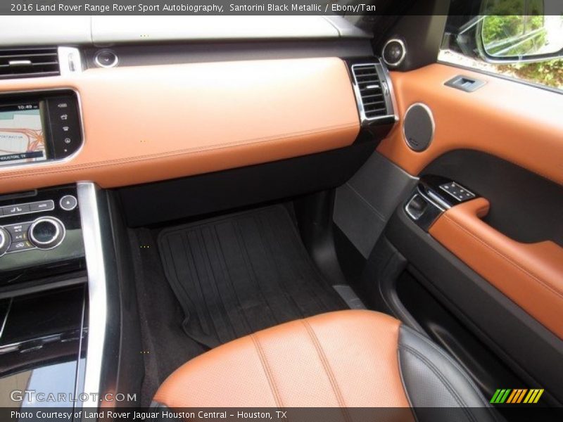 Santorini Black Metallic / Ebony/Tan 2016 Land Rover Range Rover Sport Autobiography