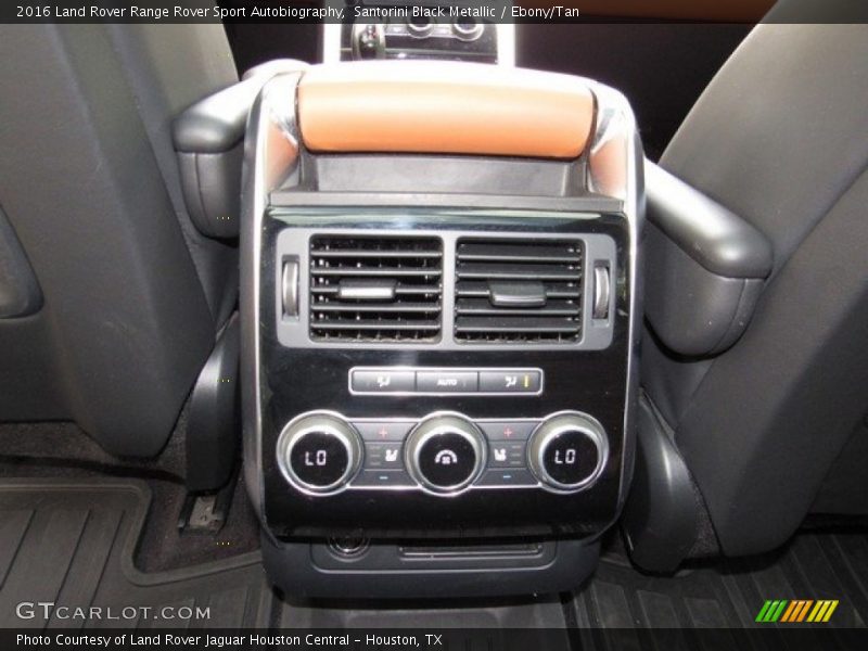 Santorini Black Metallic / Ebony/Tan 2016 Land Rover Range Rover Sport Autobiography