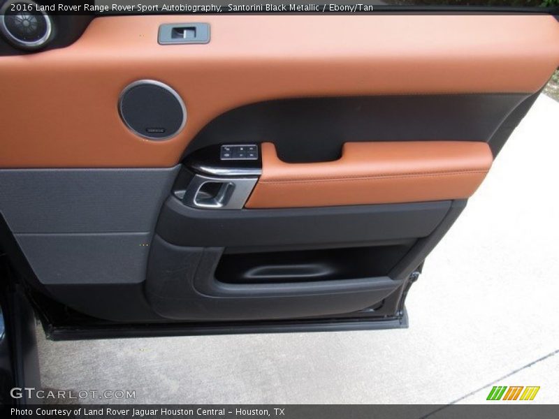 Santorini Black Metallic / Ebony/Tan 2016 Land Rover Range Rover Sport Autobiography