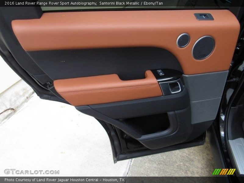 Santorini Black Metallic / Ebony/Tan 2016 Land Rover Range Rover Sport Autobiography