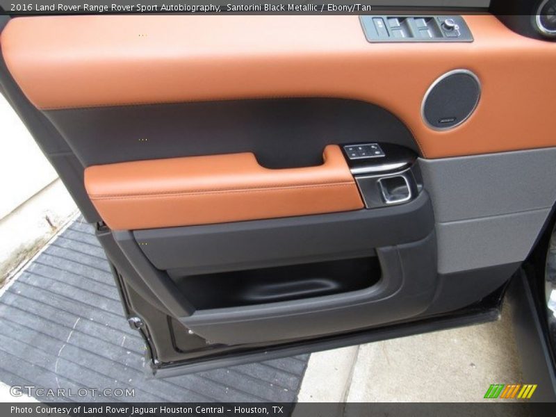 Santorini Black Metallic / Ebony/Tan 2016 Land Rover Range Rover Sport Autobiography