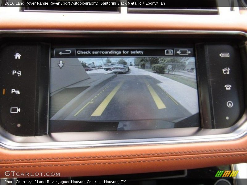 Santorini Black Metallic / Ebony/Tan 2016 Land Rover Range Rover Sport Autobiography