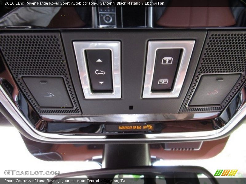 Santorini Black Metallic / Ebony/Tan 2016 Land Rover Range Rover Sport Autobiography