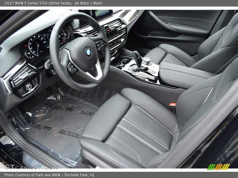 Front Seat of 2017 5 Series 530i xDrive Sedan