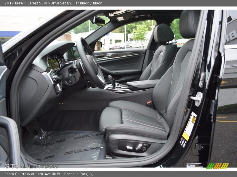 Front Seat of 2017 5 Series 530i xDrive Sedan