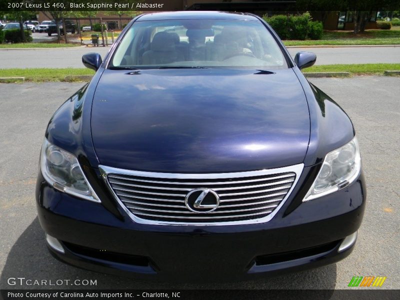 Black Sapphire Pearl / Alabaster 2007 Lexus LS 460