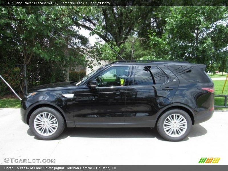 Santorini Black / Ebony/Ebony 2017 Land Rover Discovery HSE