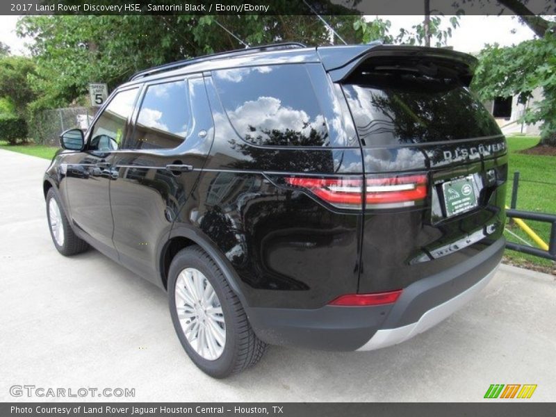 Santorini Black / Ebony/Ebony 2017 Land Rover Discovery HSE