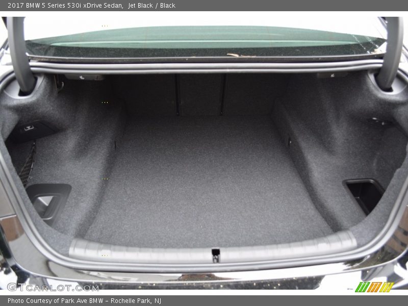  2017 5 Series 530i xDrive Sedan Trunk