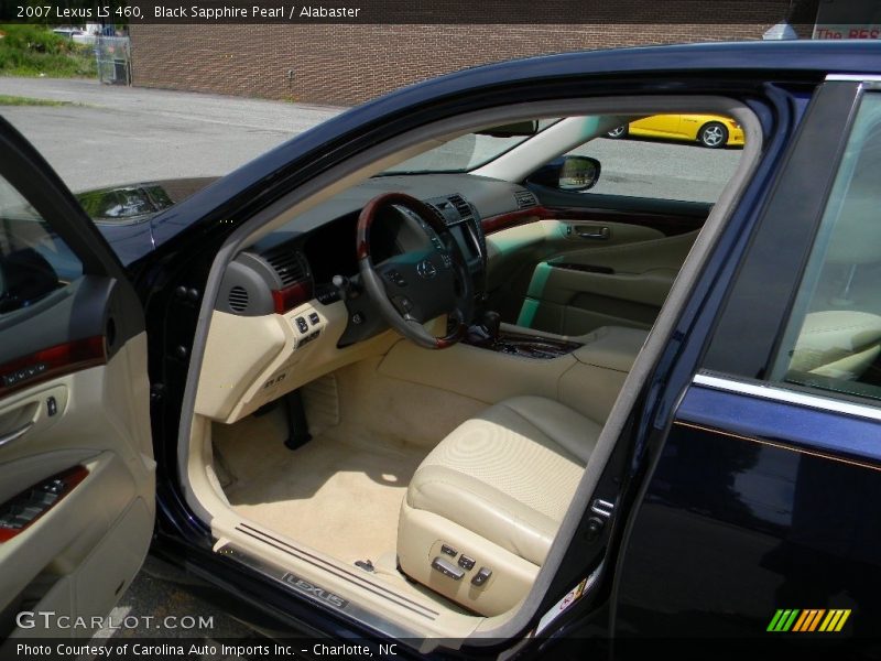 Black Sapphire Pearl / Alabaster 2007 Lexus LS 460
