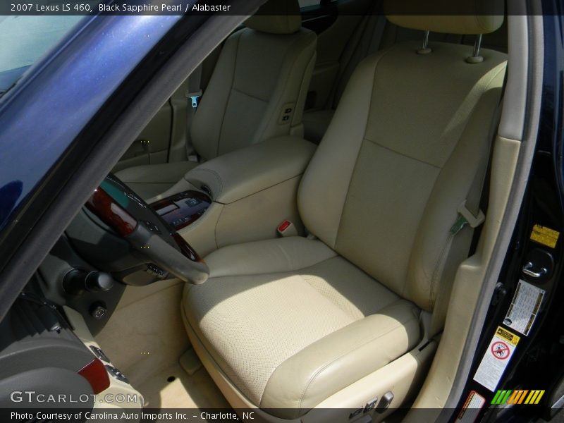 Black Sapphire Pearl / Alabaster 2007 Lexus LS 460