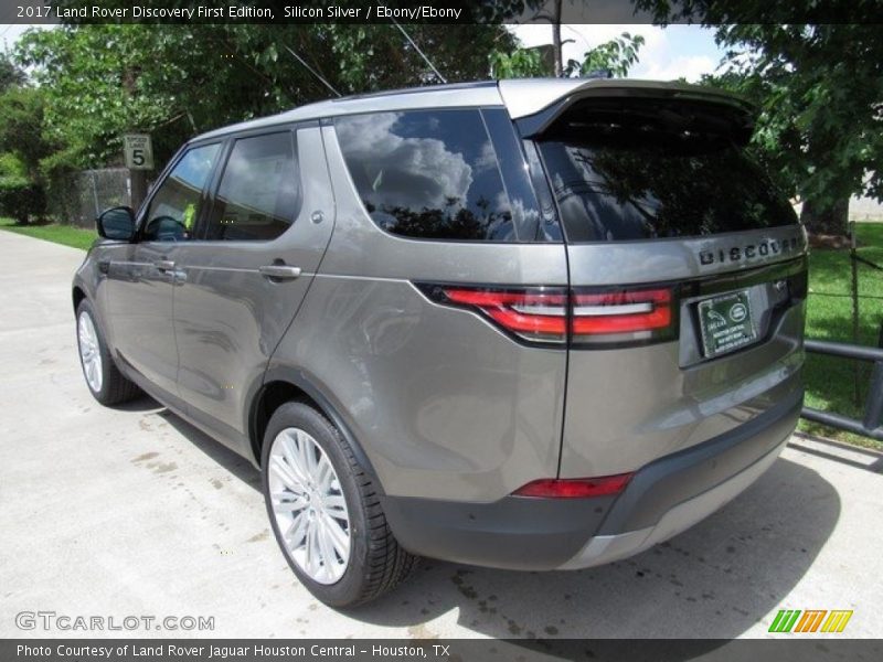 Silicon Silver / Ebony/Ebony 2017 Land Rover Discovery First Edition