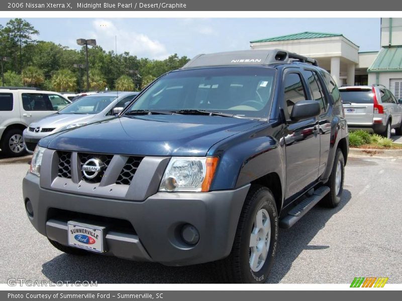 Midnight Blue Pearl / Desert/Graphite 2006 Nissan Xterra X