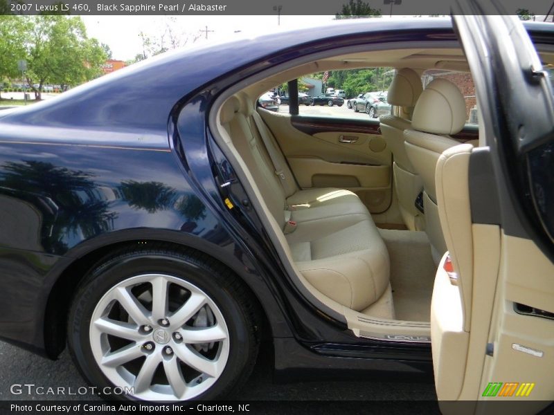 Black Sapphire Pearl / Alabaster 2007 Lexus LS 460