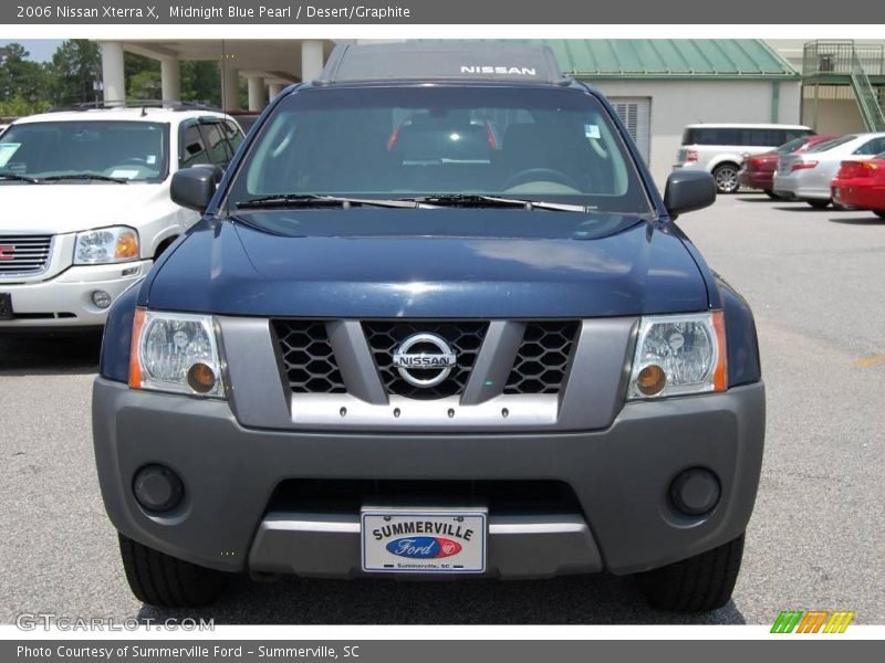 Midnight Blue Pearl / Desert/Graphite 2006 Nissan Xterra X