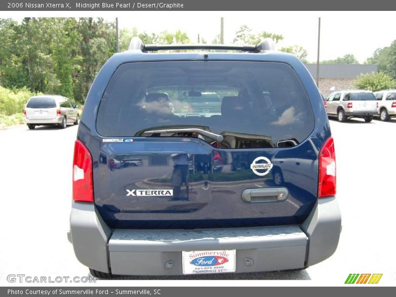 Midnight Blue Pearl / Desert/Graphite 2006 Nissan Xterra X