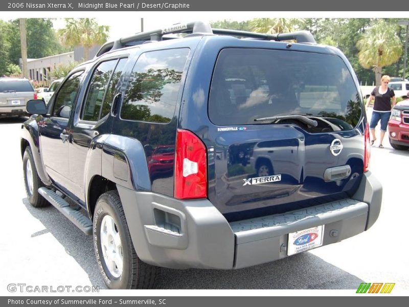 Midnight Blue Pearl / Desert/Graphite 2006 Nissan Xterra X