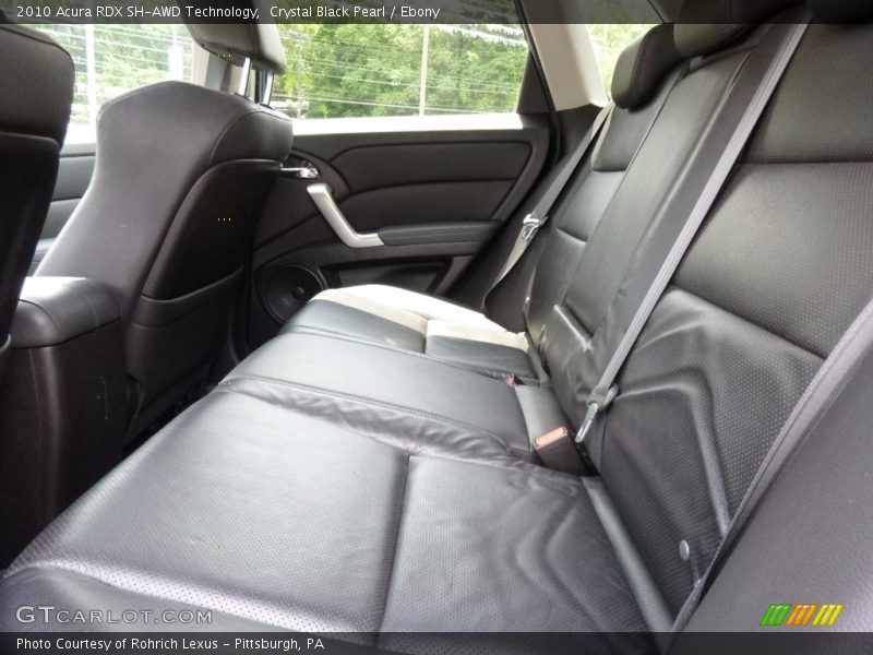 Crystal Black Pearl / Ebony 2010 Acura RDX SH-AWD Technology